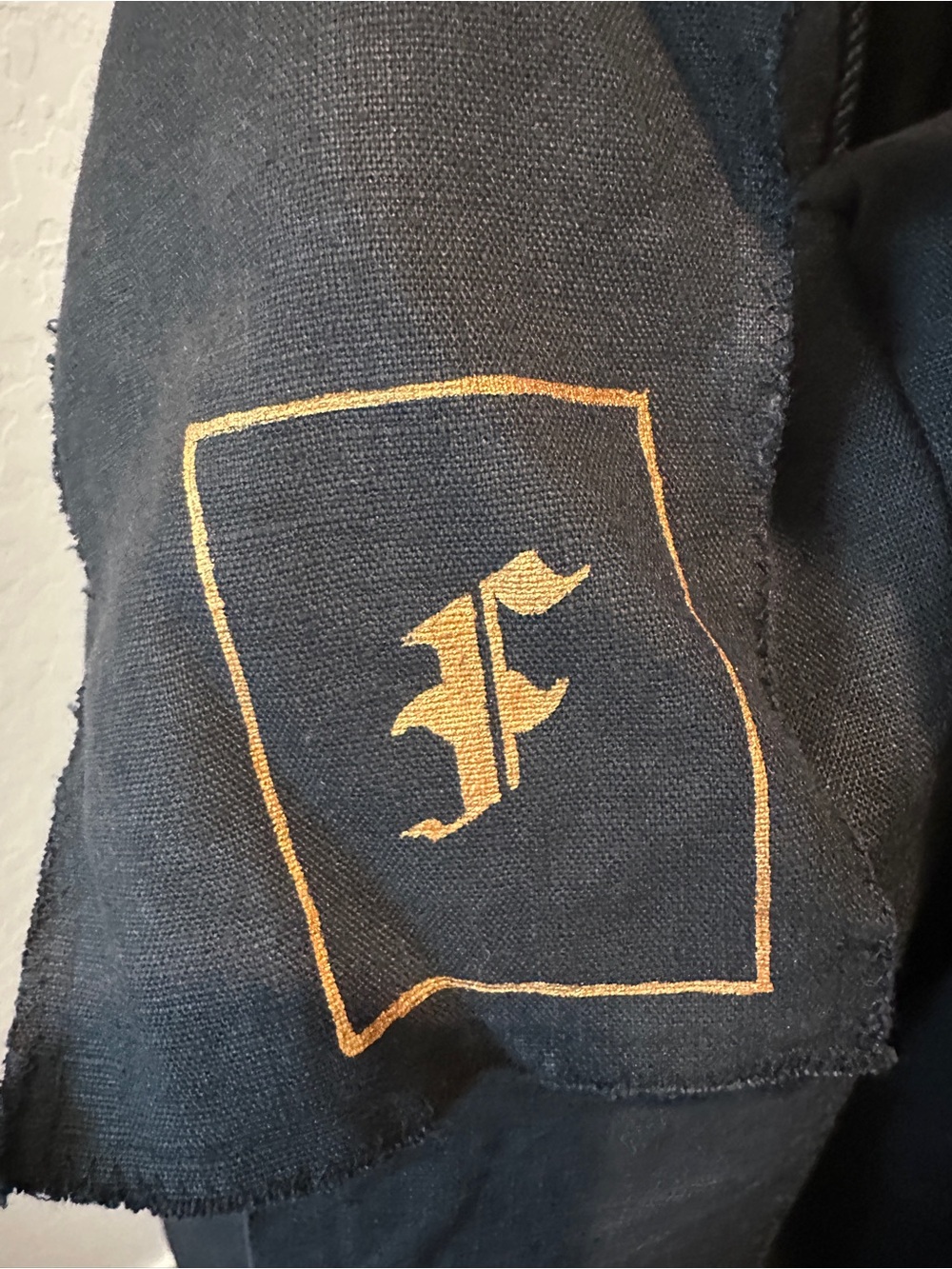 By Frennka Black Linen Custom Dress - Picture 8 of 8